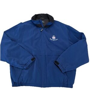 2005 NFL Alumni Charity Golf Classic Jacket XL Heritage Cross Blue